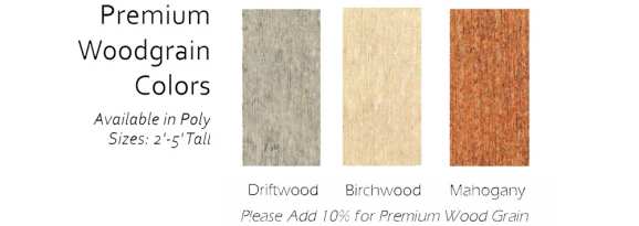 Premium Woodgran Colors
